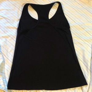 Black muscle workout shirt